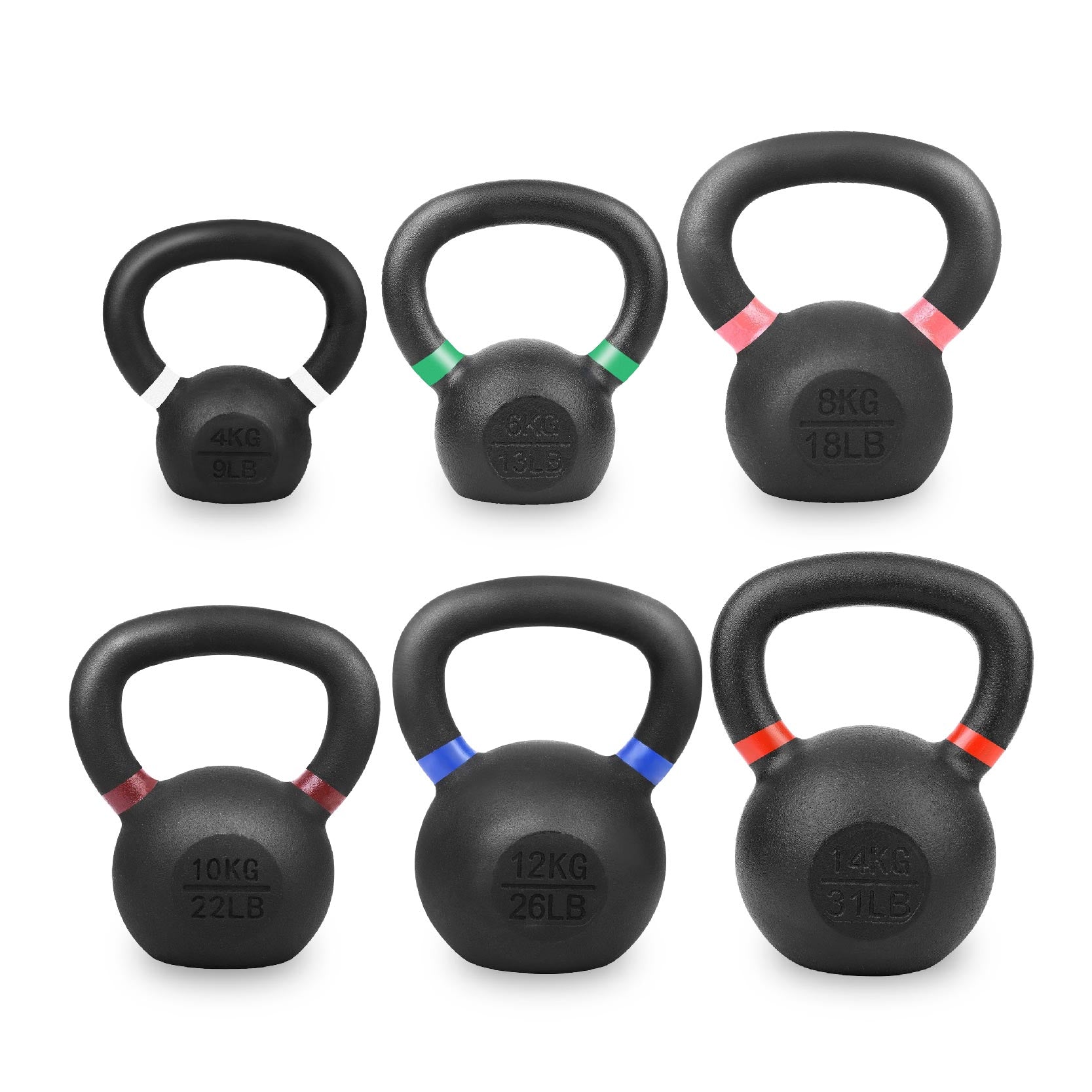 Heavy-Duty Cast Iron Kettlebells – All-in-One Tool for Functional Strength & Endurance Training