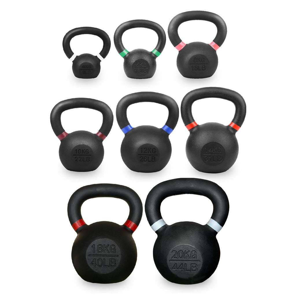 Heavy-Duty Cast Iron Kettlebells – All-in-One Tool for Functional Strength & Endurance Training