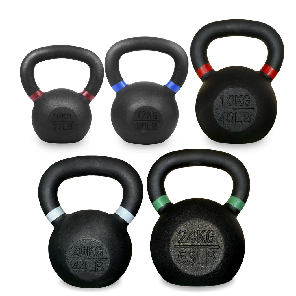 Heavy-Duty Cast Iron Kettlebells – All-in-One Tool for Functional Strength & Endurance Training