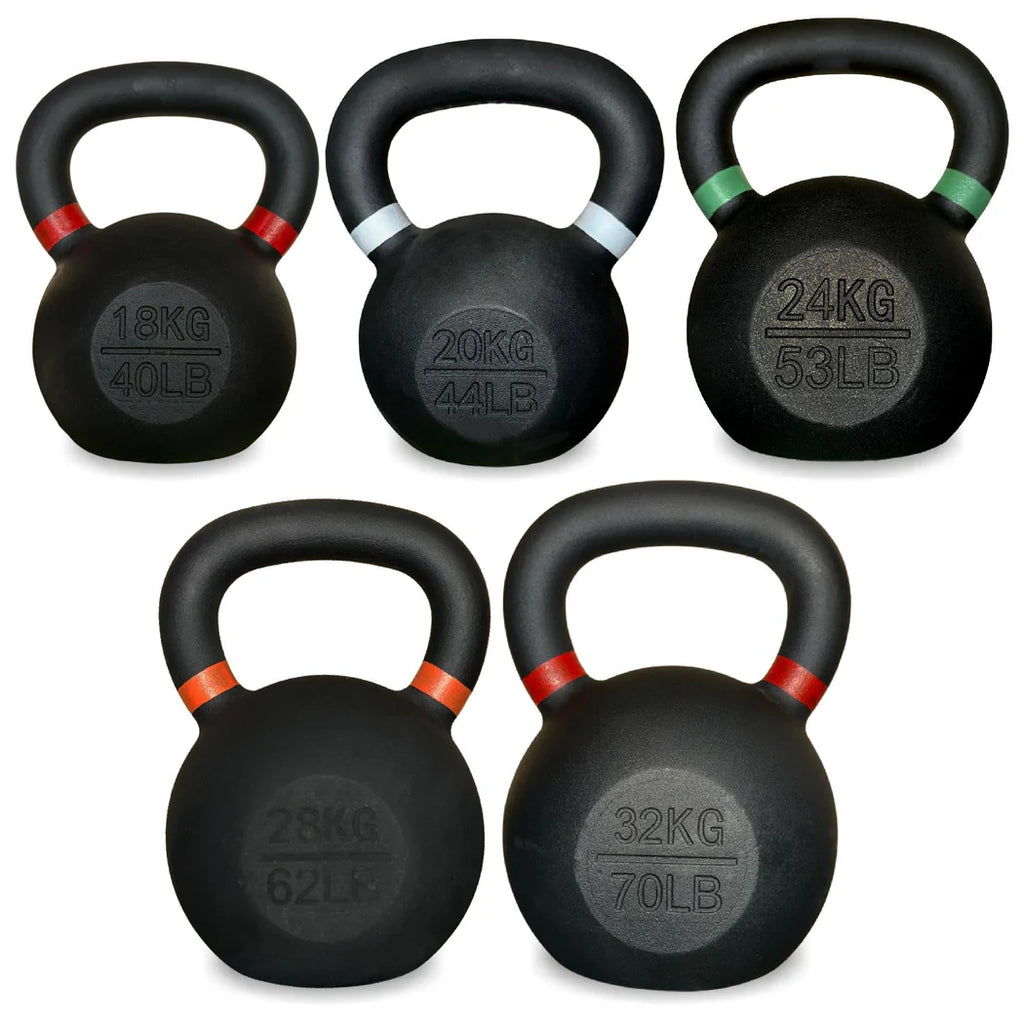 Heavy-Duty Cast Iron Kettlebells – All-in-One Tool for Functional Strength & Endurance Training