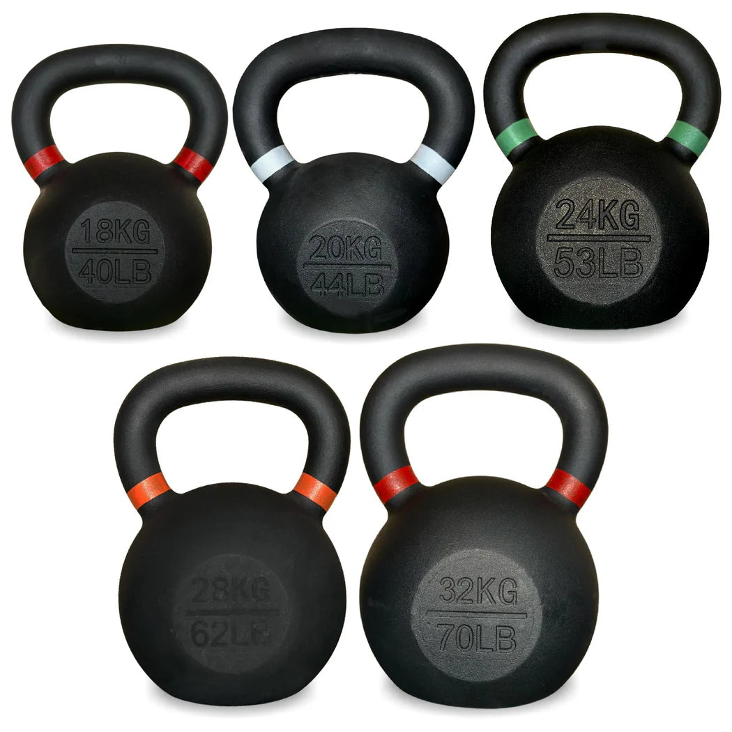 Heavy-Duty Cast Iron Kettlebells – All-in-One Tool for Functional Strength & Endurance Training
