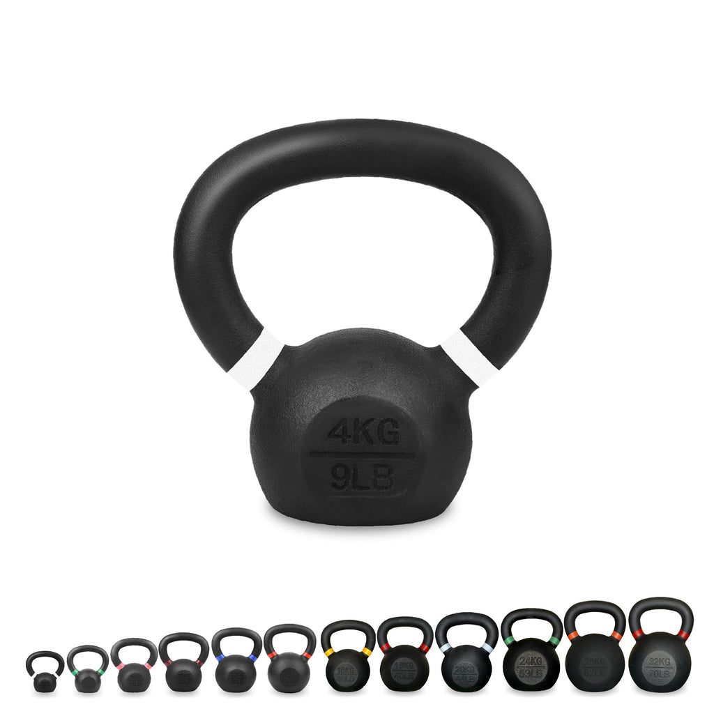 Heavy-Duty Cast Iron Kettlebells – All-in-One Tool for Functional Strength & Endurance Training