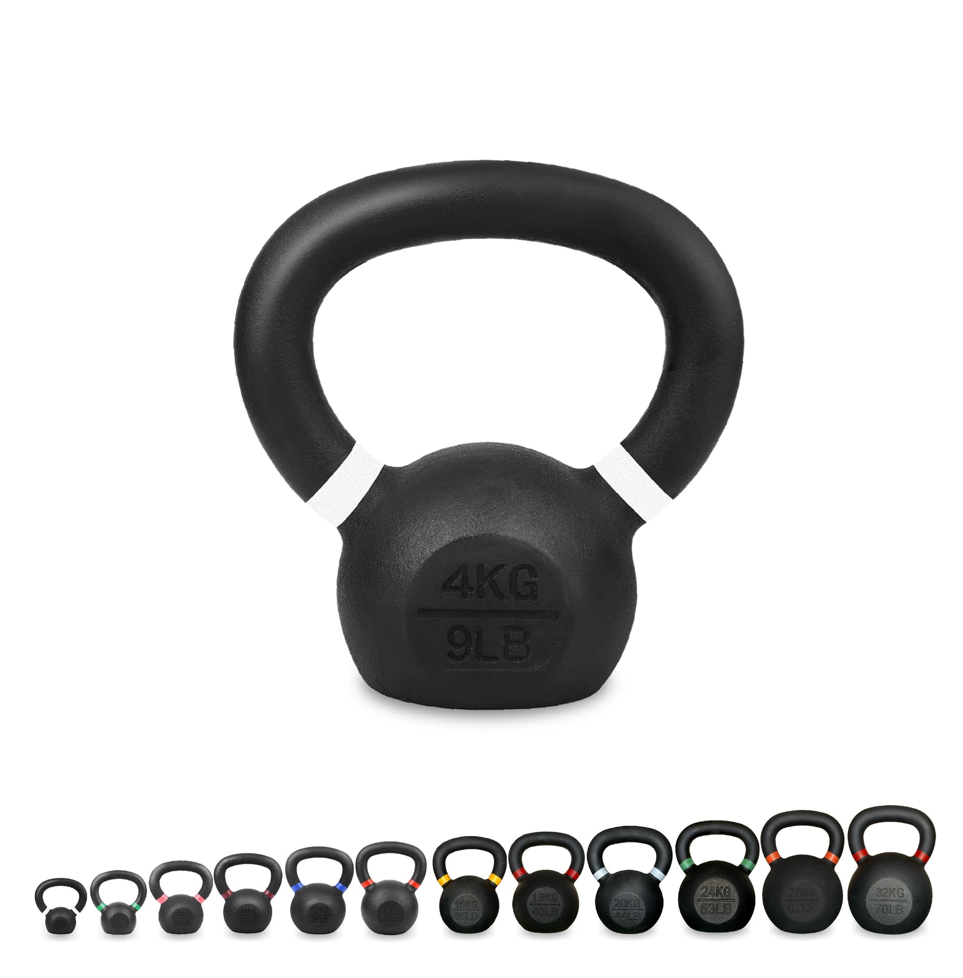 Heavy-Duty Cast Iron Kettlebells – All-in-One Tool for Functional Strength & Endurance Training