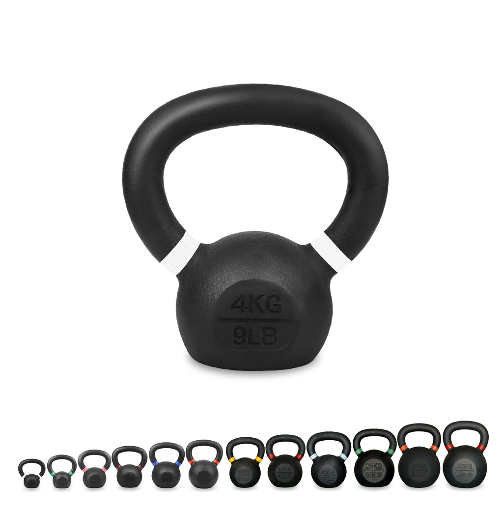 Heavy-Duty Cast Iron Kettlebells – All-in-One Tool for Functional Strength & Endurance Training