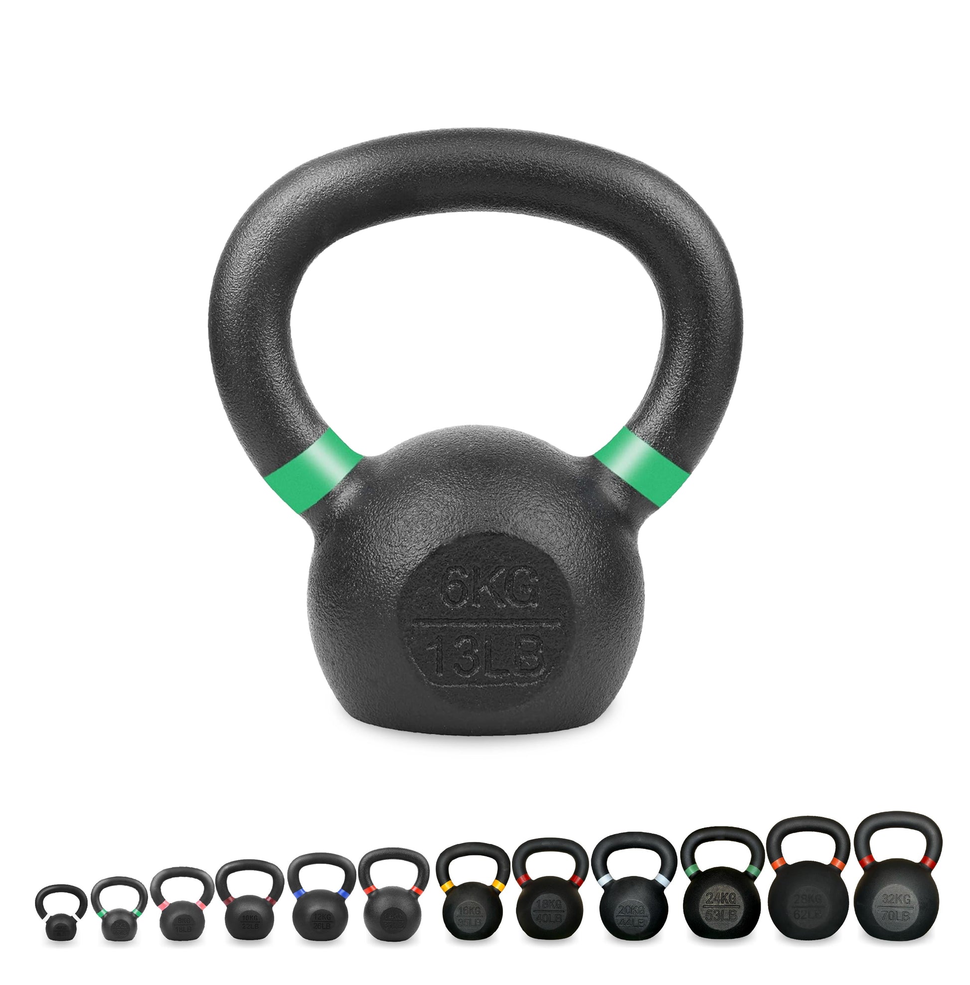 Heavy-Duty Cast Iron Kettlebells – All-in-One Tool for Functional Strength & Endurance Training