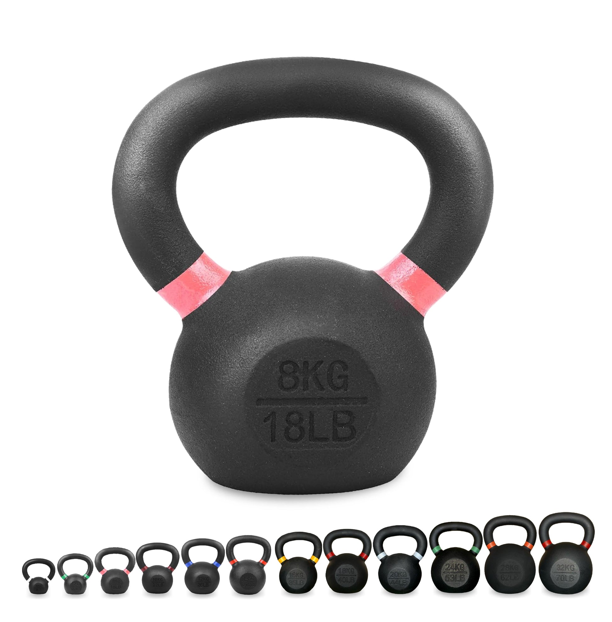 Heavy-Duty Cast Iron Kettlebells – All-in-One Tool for Functional Strength & Endurance Training
