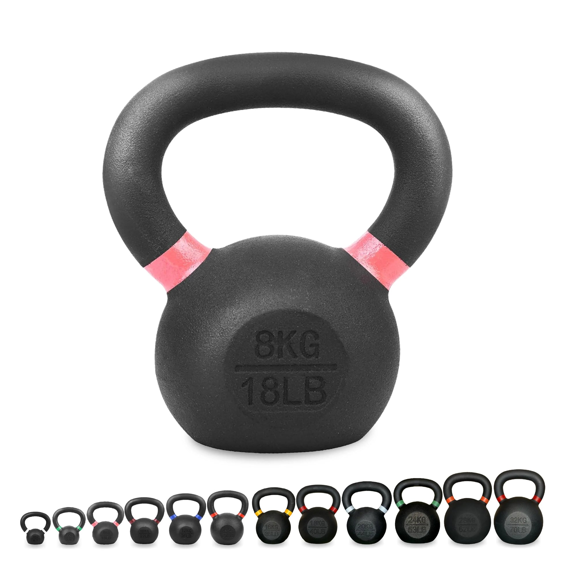 Heavy-Duty Cast Iron Kettlebells – All-in-One Tool for Functional Strength & Endurance Training