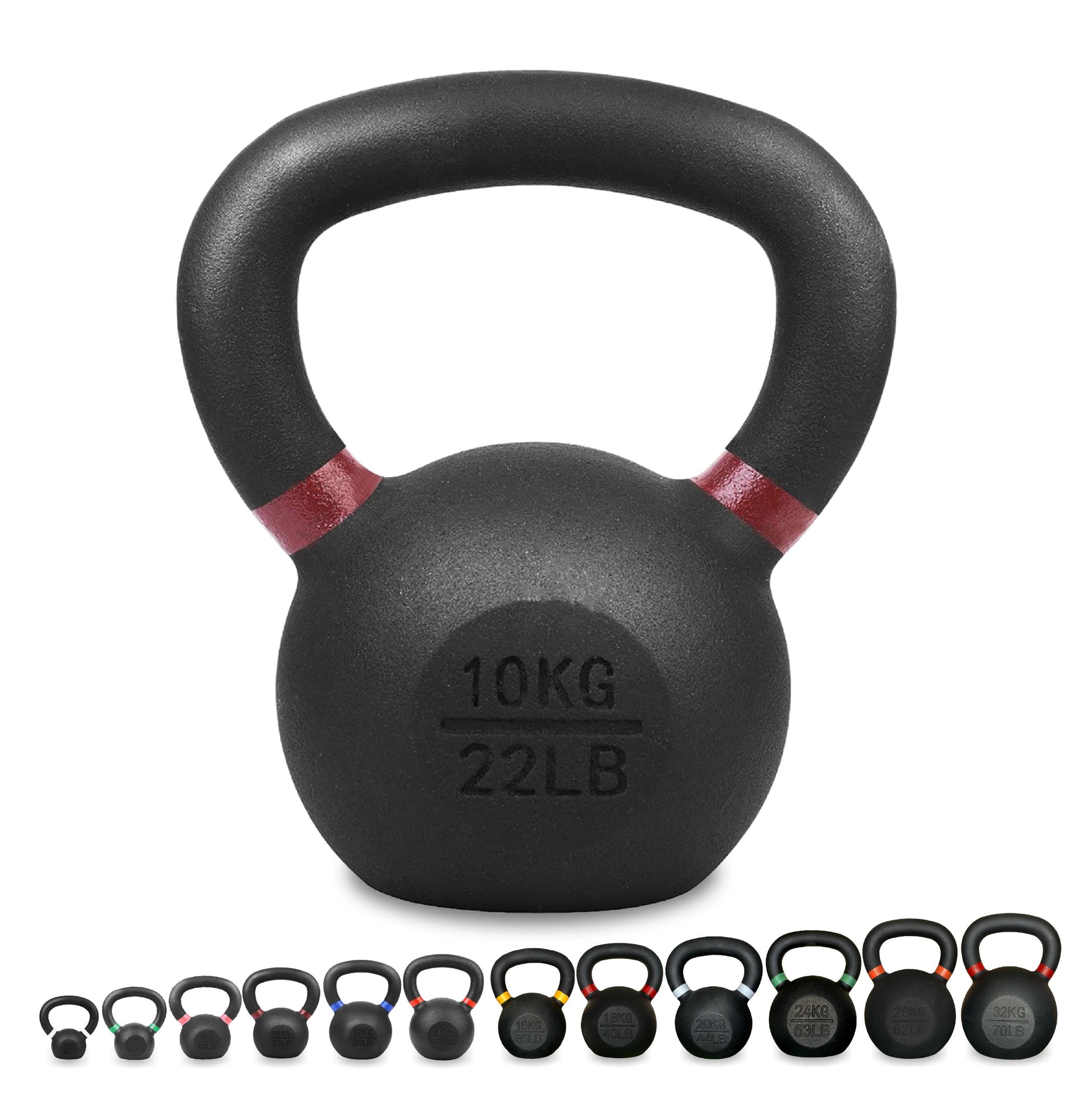 Heavy-Duty Cast Iron Kettlebells – All-in-One Tool for Functional Strength & Endurance Training