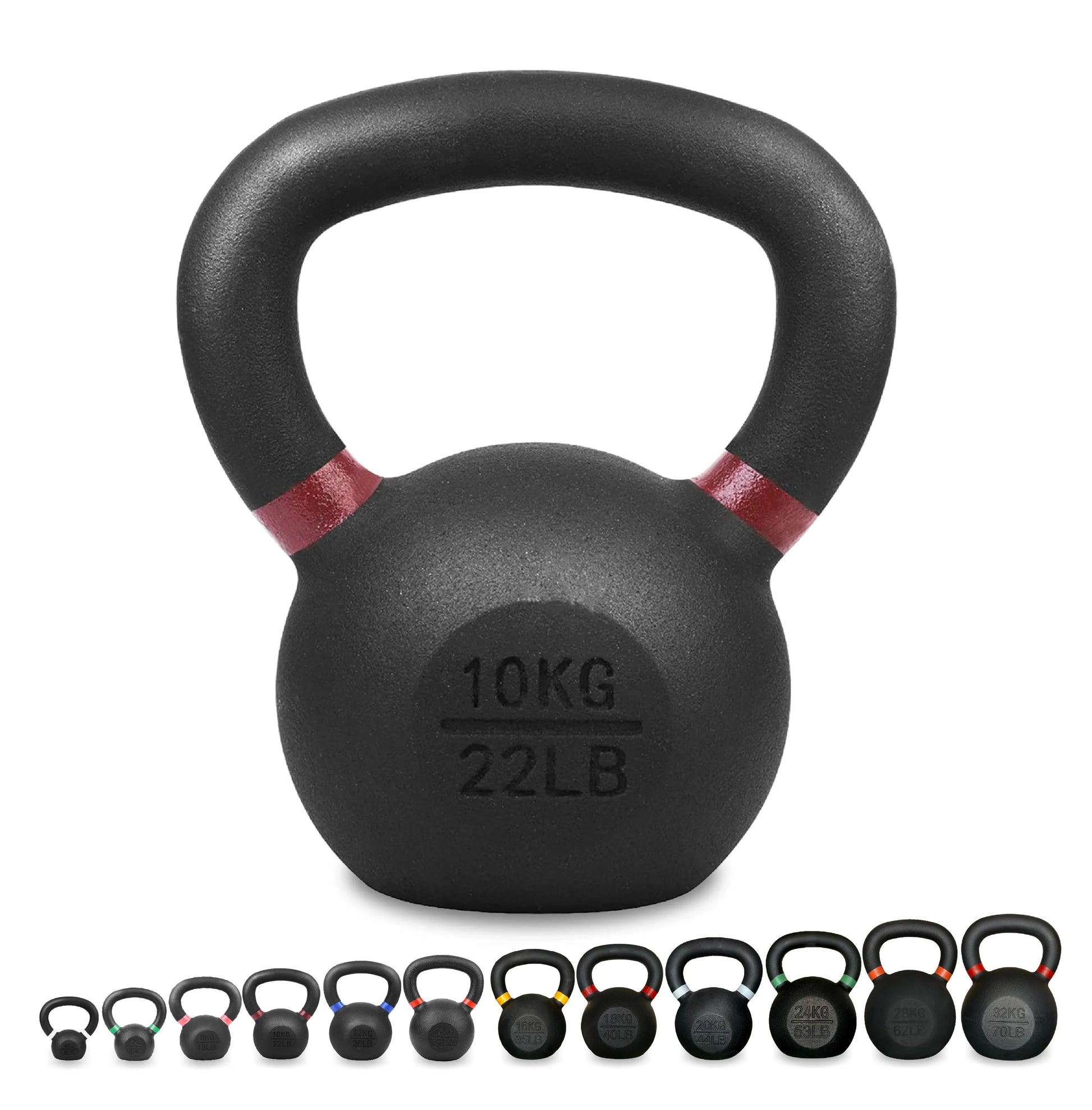 Heavy-Duty Cast Iron Kettlebells – All-in-One Tool for Functional Strength & Endurance Training
