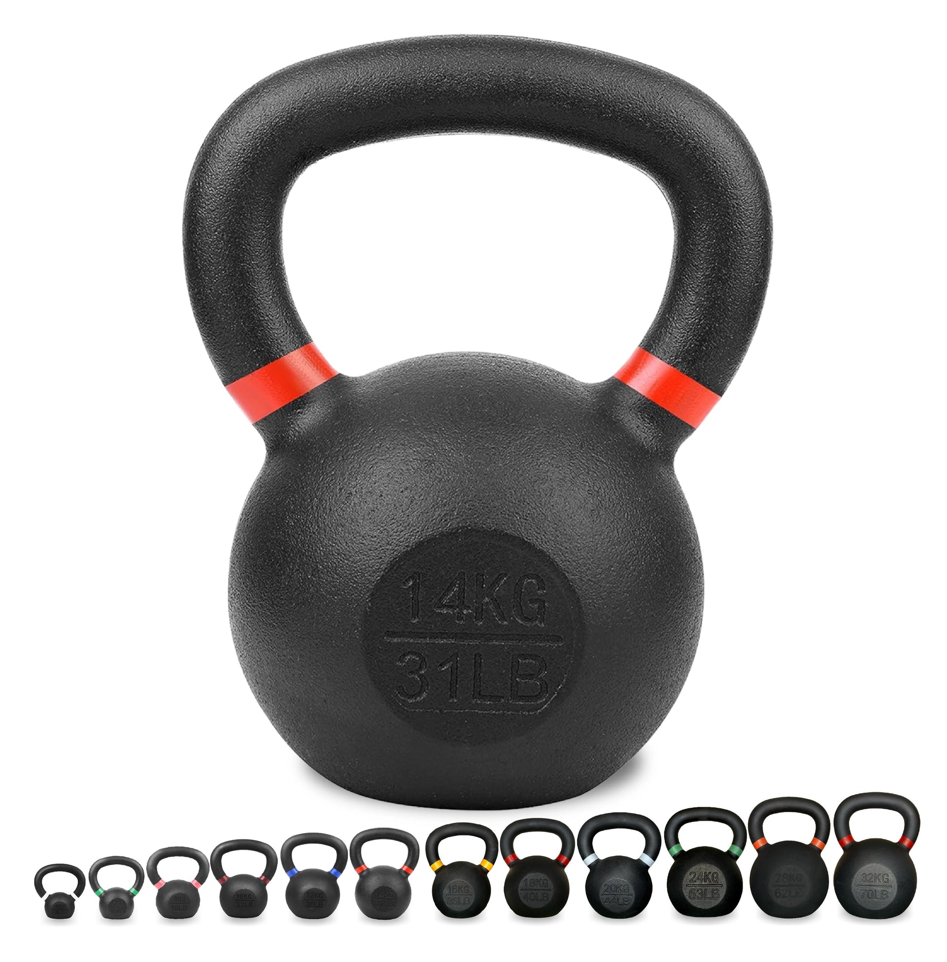 Heavy-Duty Cast Iron Kettlebells – All-in-One Tool for Functional Strength & Endurance Training