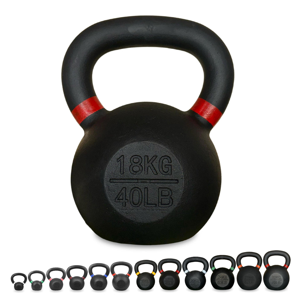 Heavy-Duty Cast Iron Kettlebells – All-in-One Tool for Functional Strength & Endurance Training