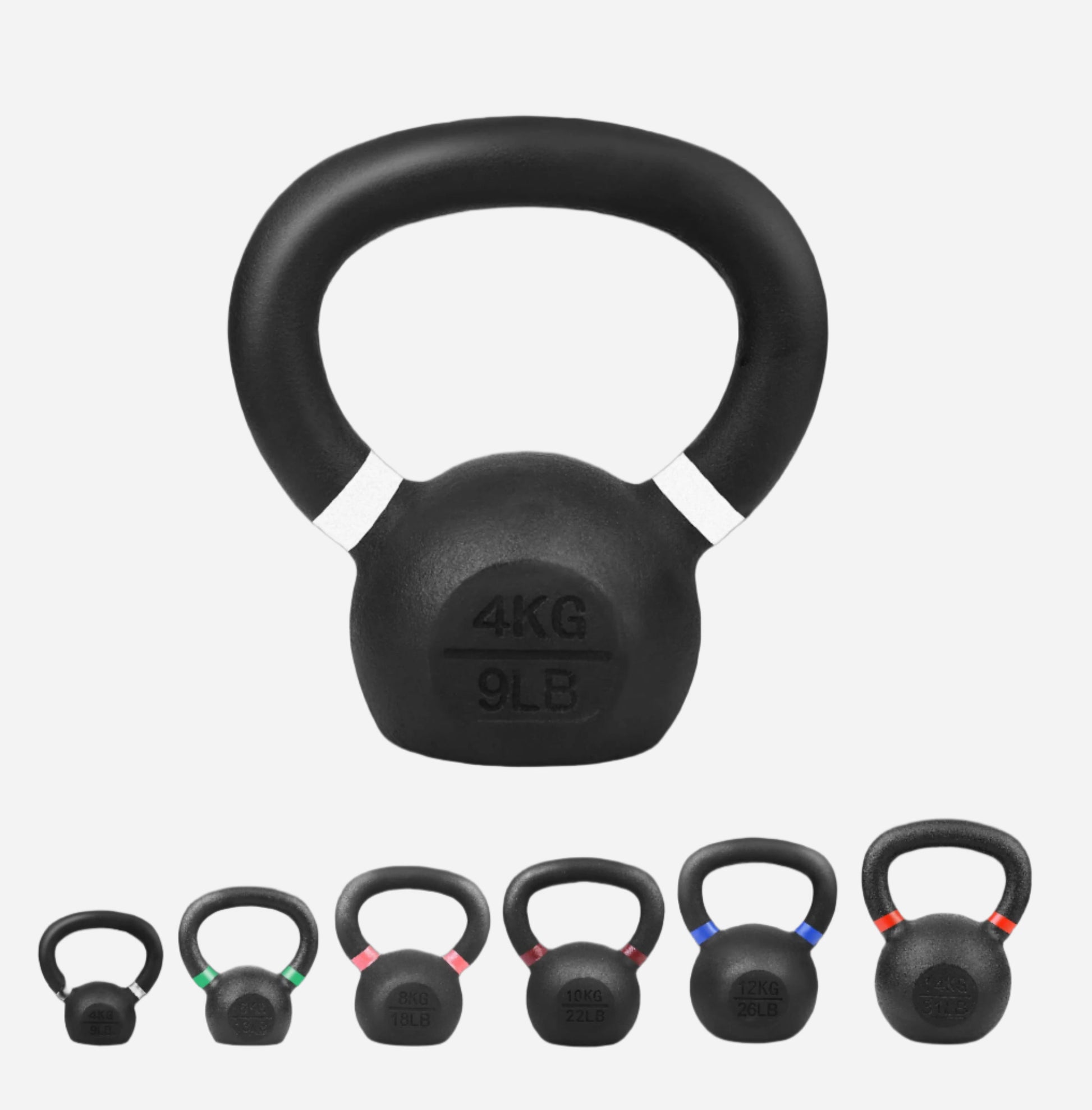 Heavy-Duty Cast Iron Kettlebells – All-in-One Tool for Functional Strength & Endurance Training