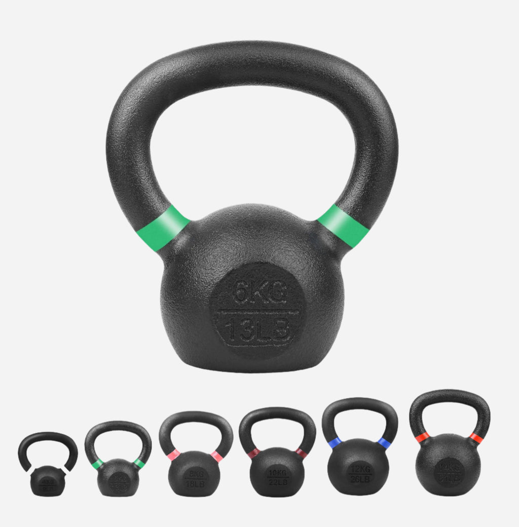Heavy-Duty Cast Iron Kettlebells – All-in-One Tool for Functional Strength & Endurance Training