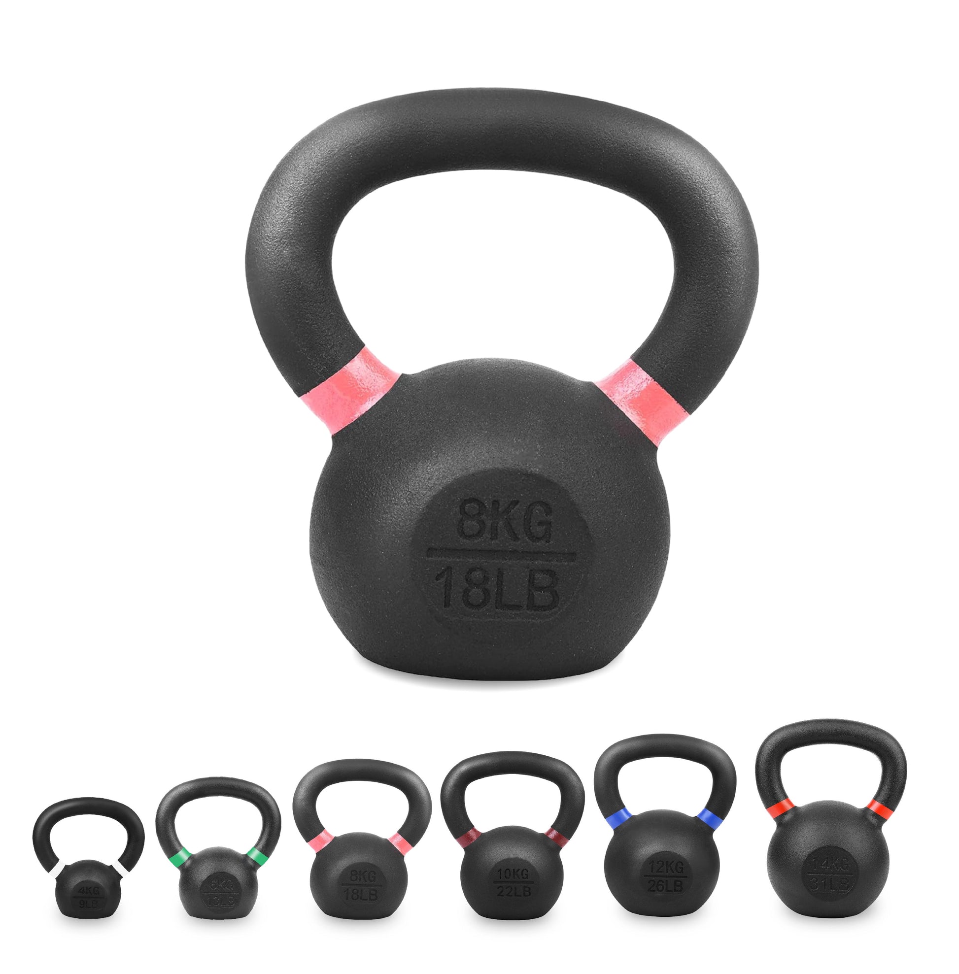 Heavy-Duty Cast Iron Kettlebells – All-in-One Tool for Functional Strength & Endurance Training