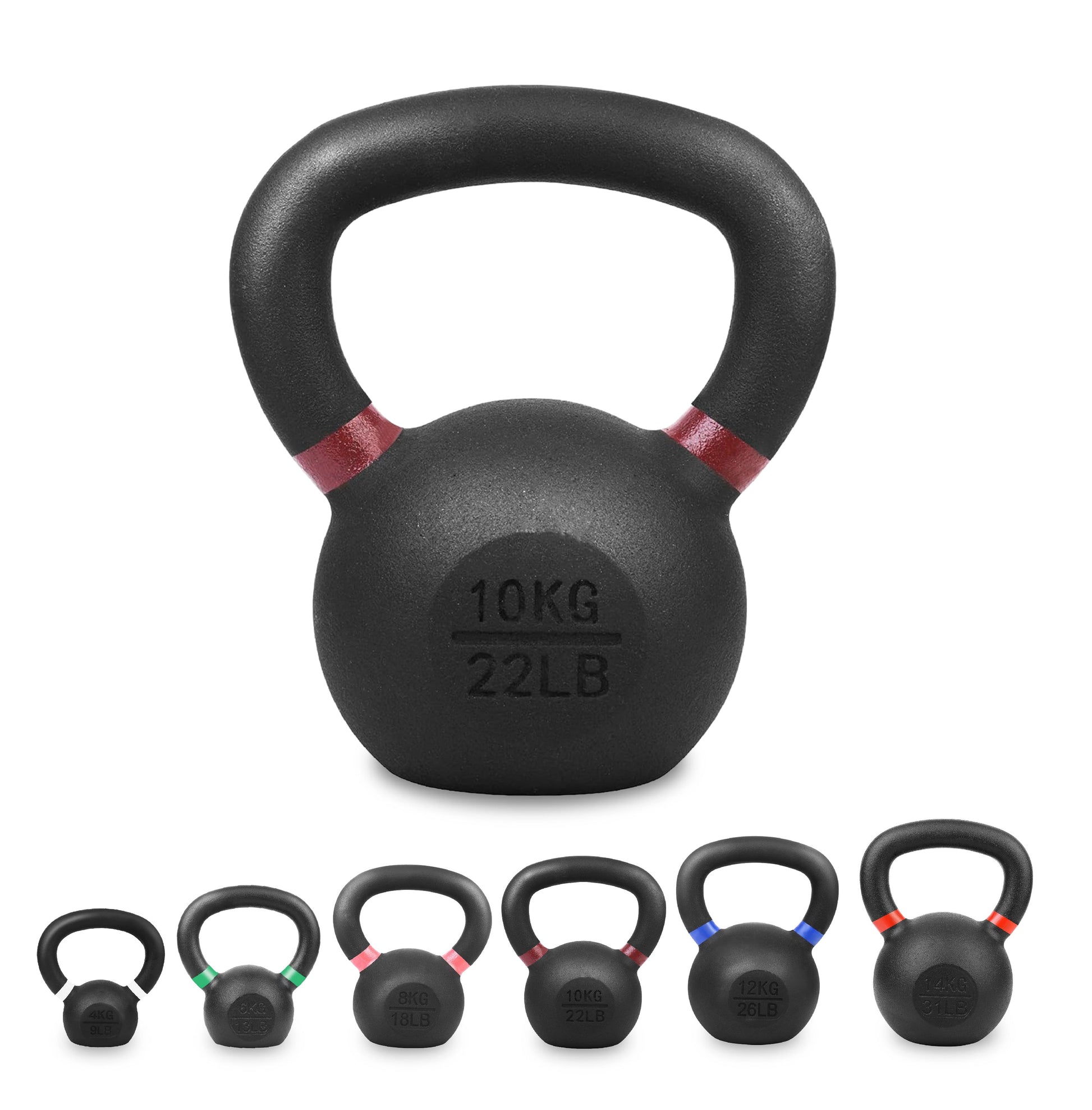 Heavy-Duty Cast Iron Kettlebells – All-in-One Tool for Functional Strength & Endurance Training