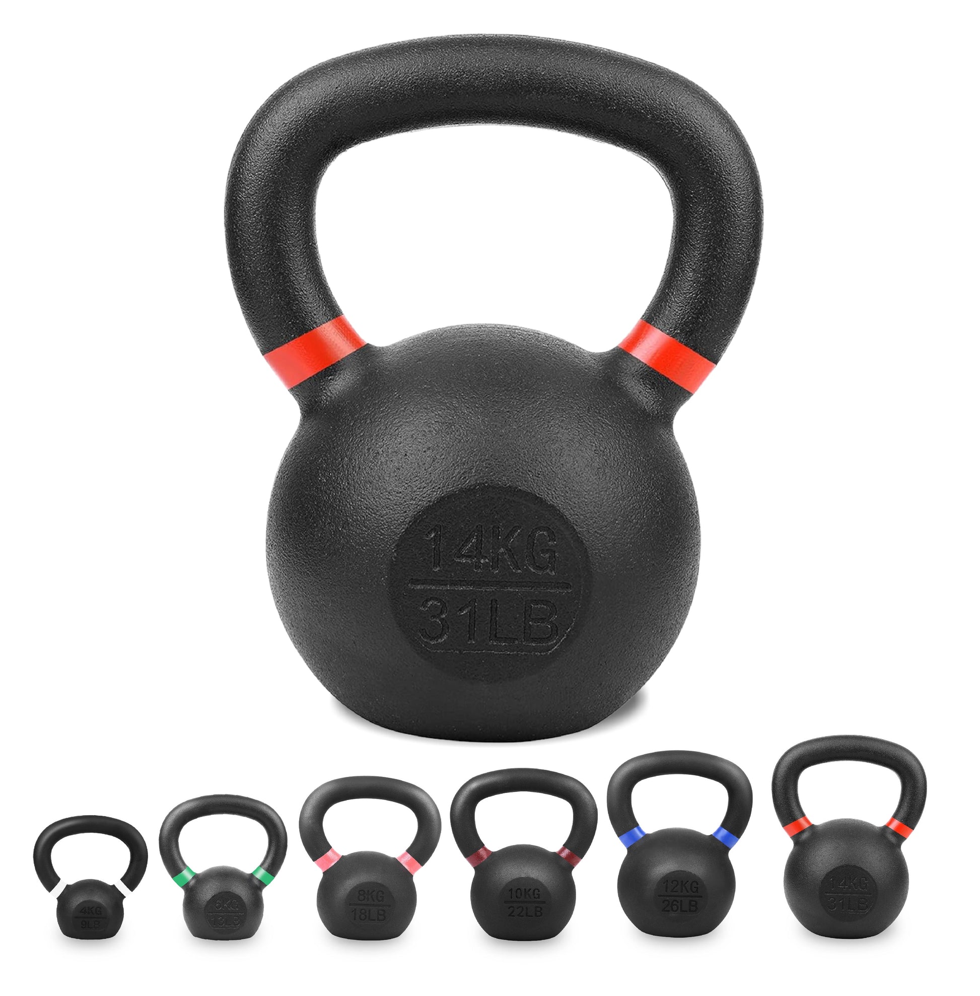 Heavy-Duty Cast Iron Kettlebells – All-in-One Tool for Functional Strength & Endurance Training