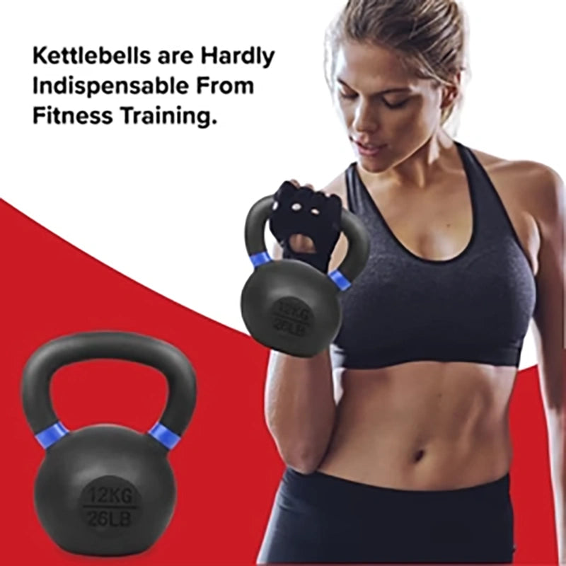 Heavy-Duty Cast Iron Kettlebells – All-in-One Tool for Functional Strength & Endurance Training