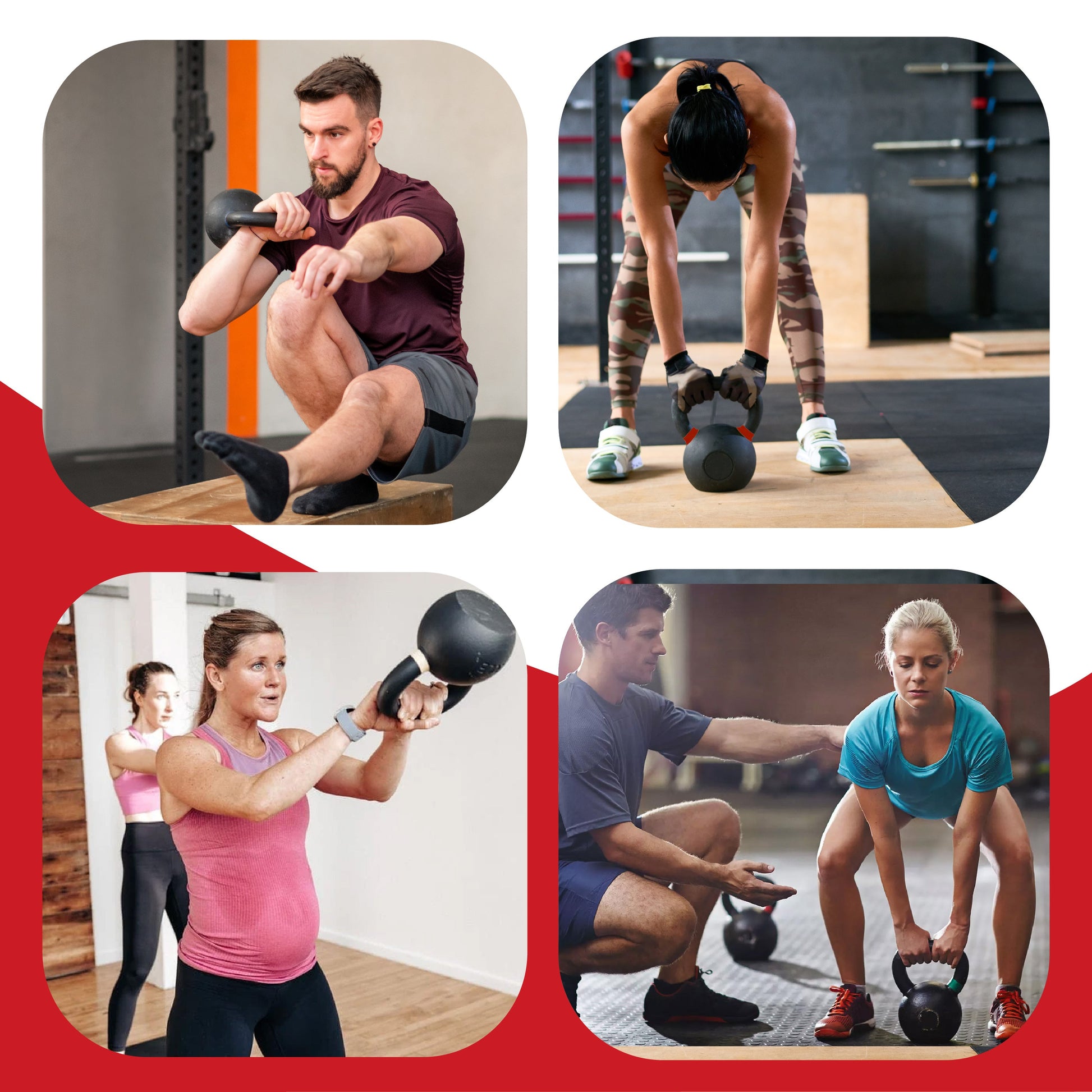 Heavy-Duty Cast Iron Kettlebells – All-in-One Tool for Functional Strength & Endurance Training
