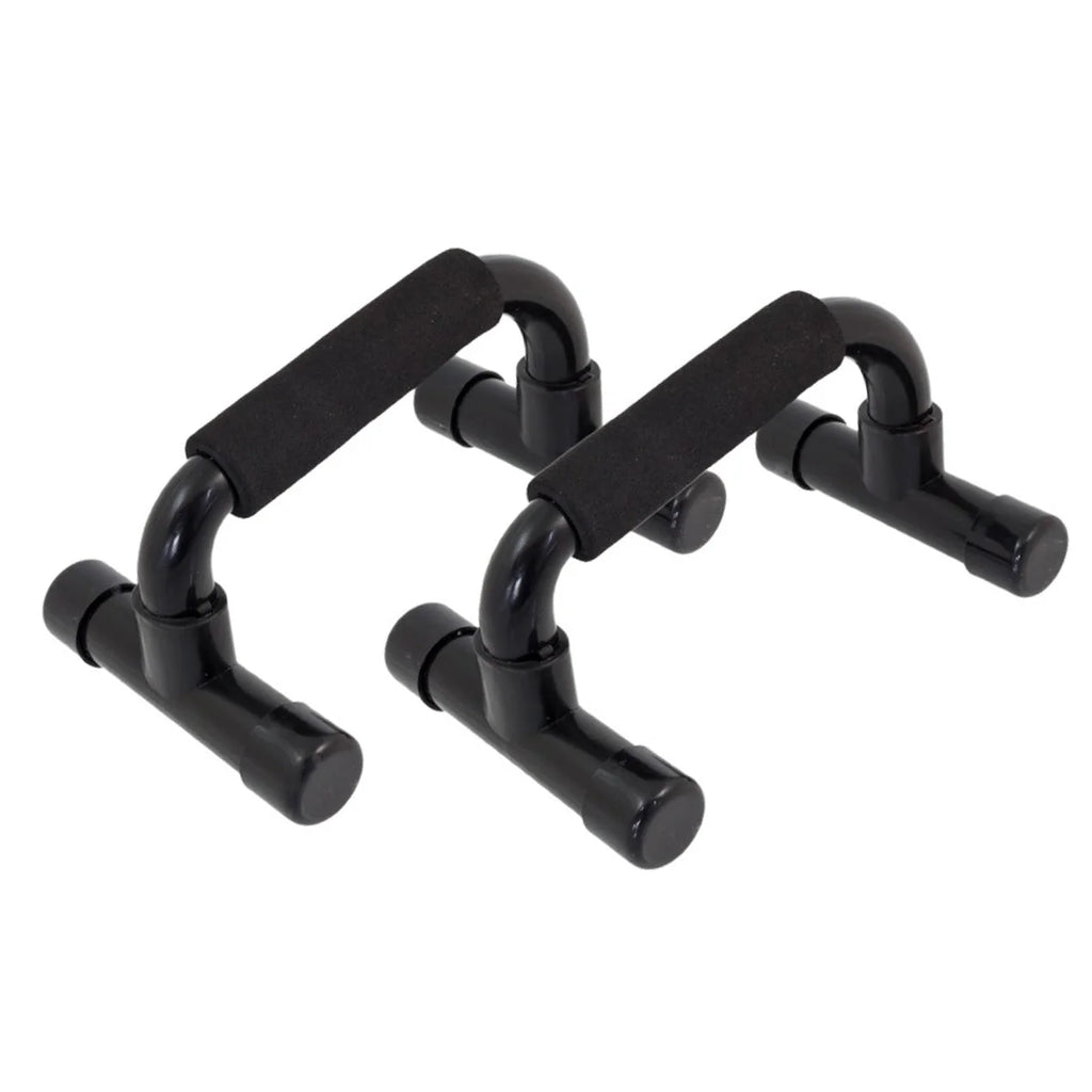 Pair of black guitar tuners on a white background