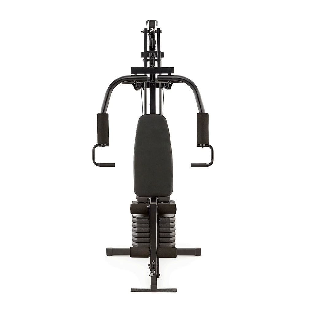 Black gym machine on a white background
