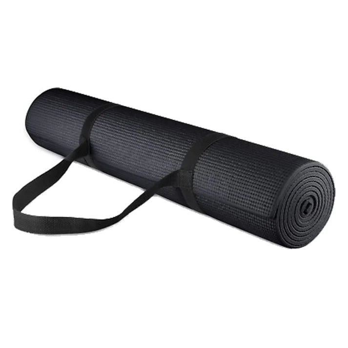 Ultra-Cushioned NBR Foam Mat – 15mm Non-Slip Yoga Mat for Pilates, Gym & HIIT Workouts with Carry Strap