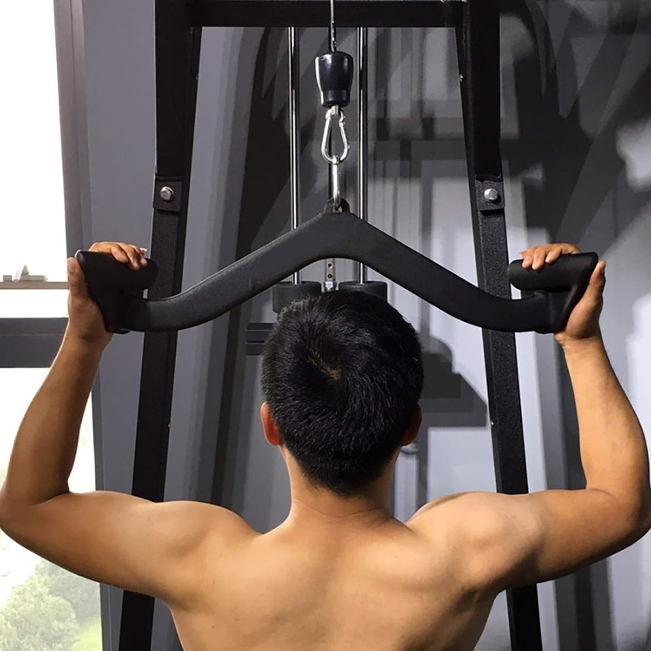 Precision Cable Attachments – Multi Functional Handles for Targeted Strength Training, Home Gym Pulley Accessories