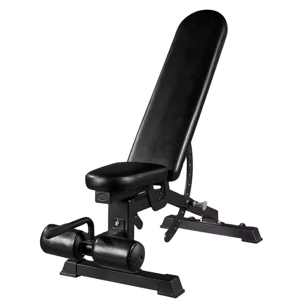 Heavy-Duty Adjustable Workout Bench – Foldable Full-Body Training Bench with 9 Angles | 450kg Max Load | Compact & Cushioned for Home and Garage Gyms