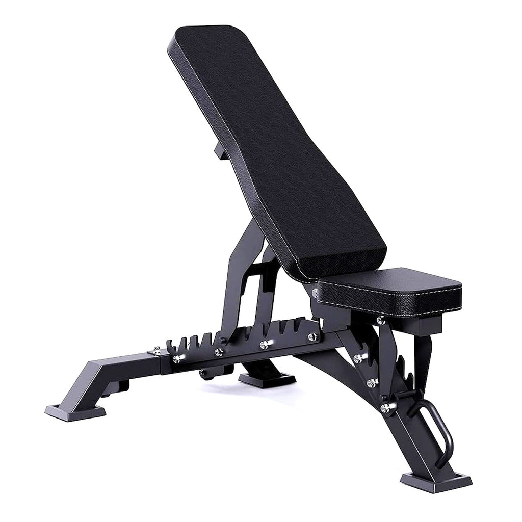 Commercial Weight Bench – Heavy‑Duty Adjustable Steel Bench for Flat/Incline/Decline Training, Professional Grade for Home Gyms