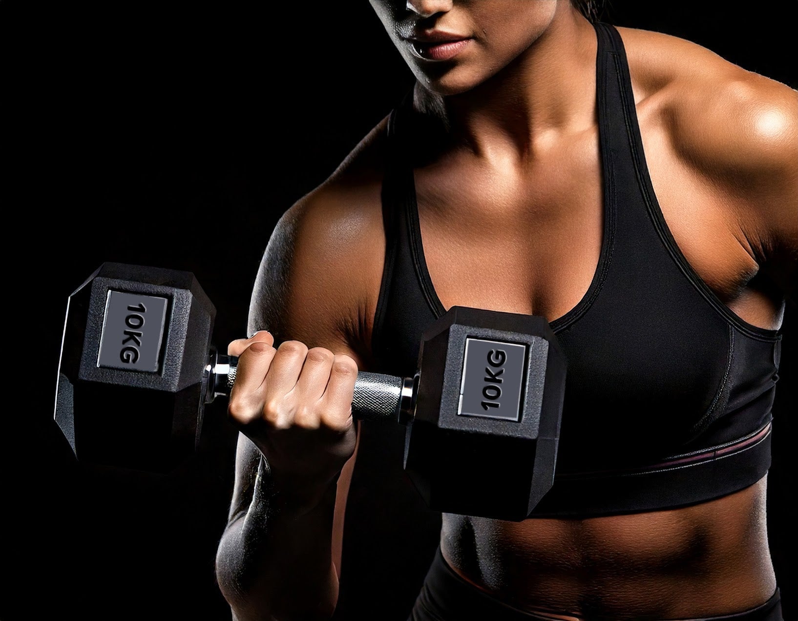 Hex Dumbbell Pairs & Sets 2.5kg–60kg – Rubber-Coated, Anti-Roll Weights with Rack Option – Home Gym Strength Training Dumbbell Set UK