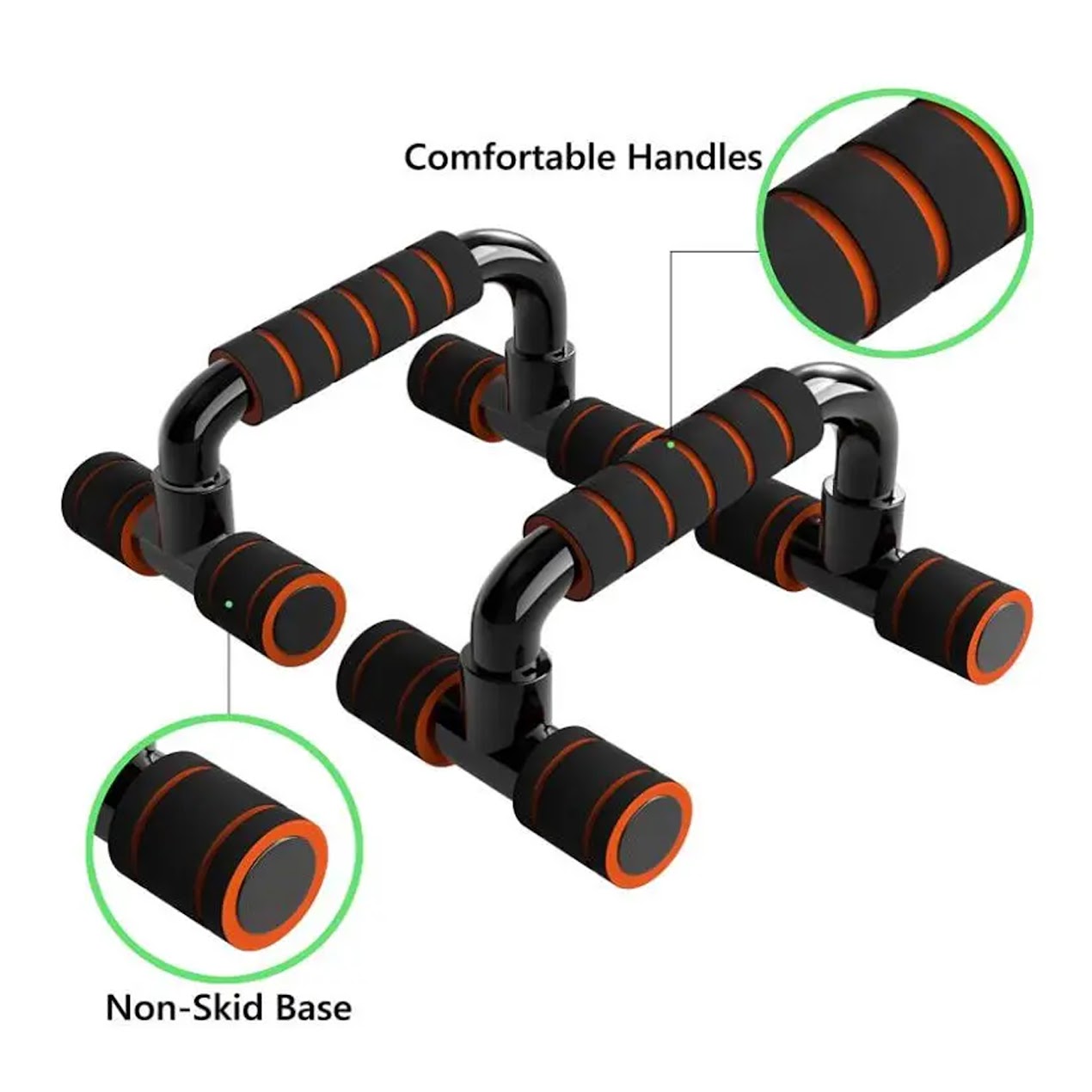 Ergonomic Push-Up Stands – Enhance Chest & Shoulder Strength Workouts