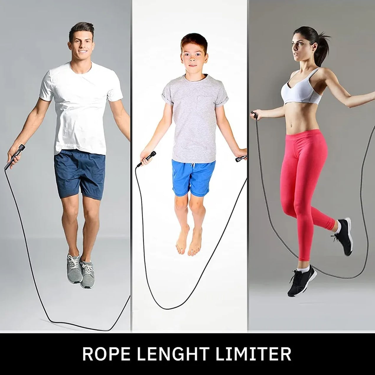 High-Performance Skipping Rope – Adjustable, Tough & Ideal for Cardio Training