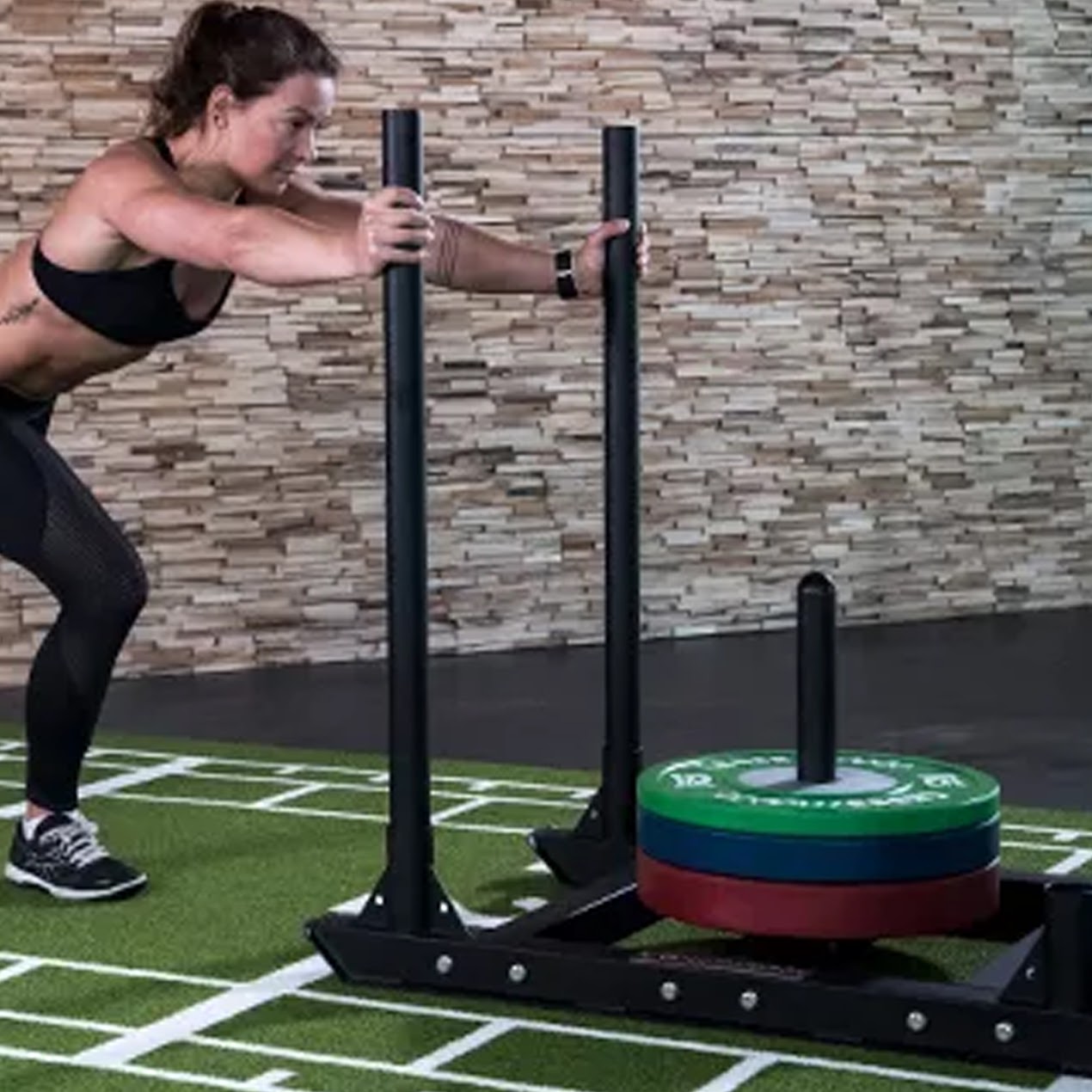 Sprint Track & Power Sled Combo – Elite 10m Training Set for Speed & Strength