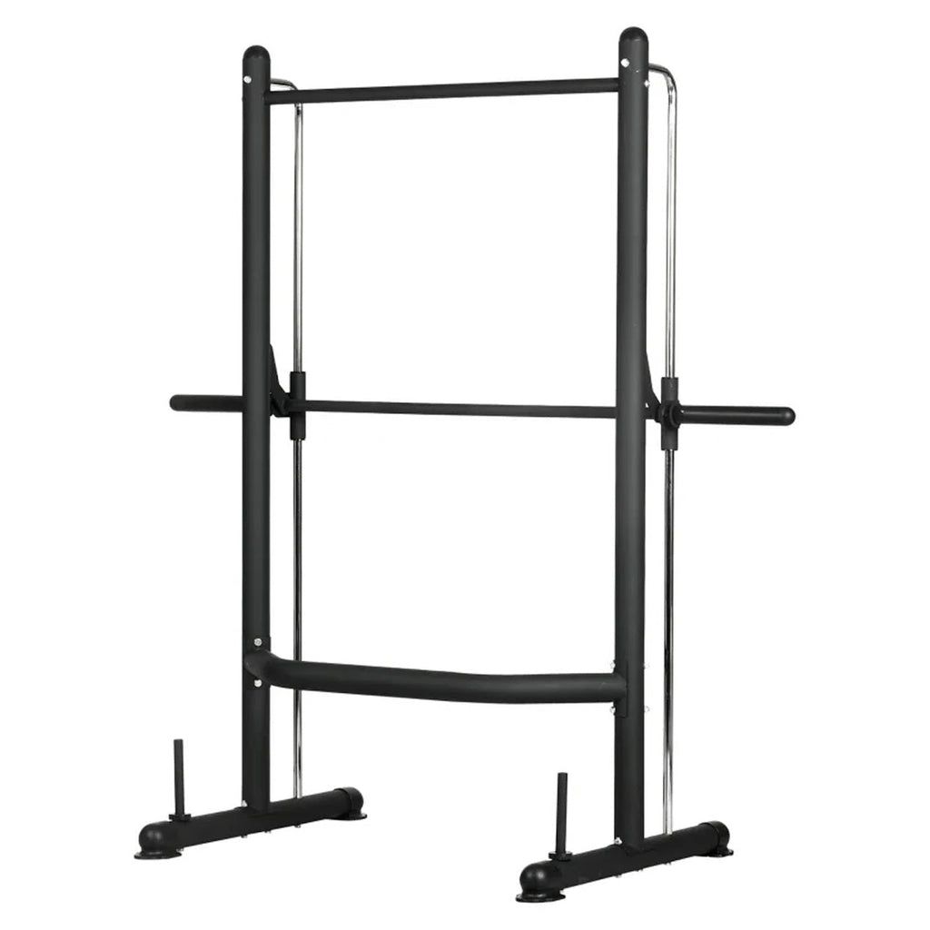 Multi-Use Smith Machine Power Rack – Full-Body Home Gym Station with Squat & Pull-Up Bar