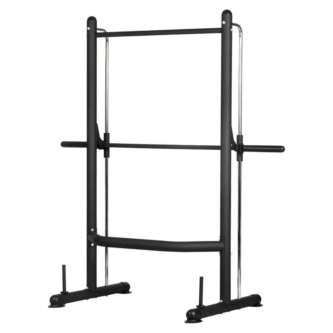 Multi-Use Smith Machine Power Rack – Full-Body Home Gym Station with Squat & Pull-Up Bar