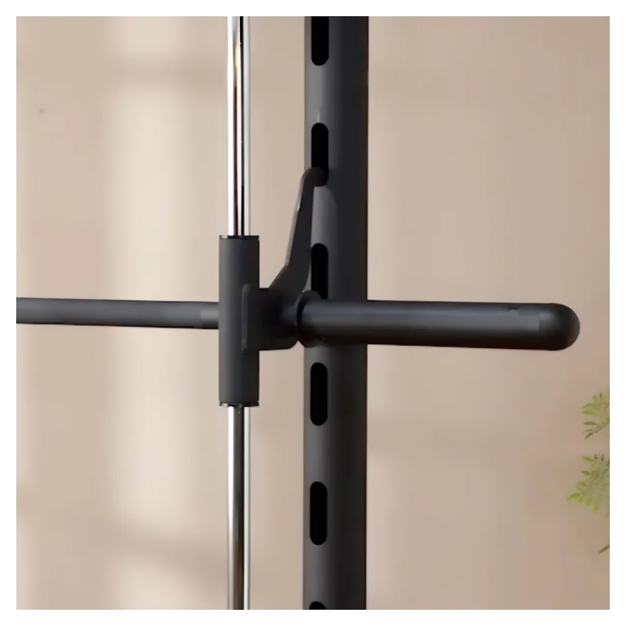 Multi-Use Smith Machine Power Rack – Full-Body Home Gym Station with Squat & Pull-Up Bar