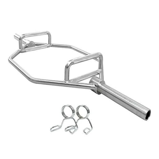 Strength Training Hex Trap Bar with Olympic Sleeves