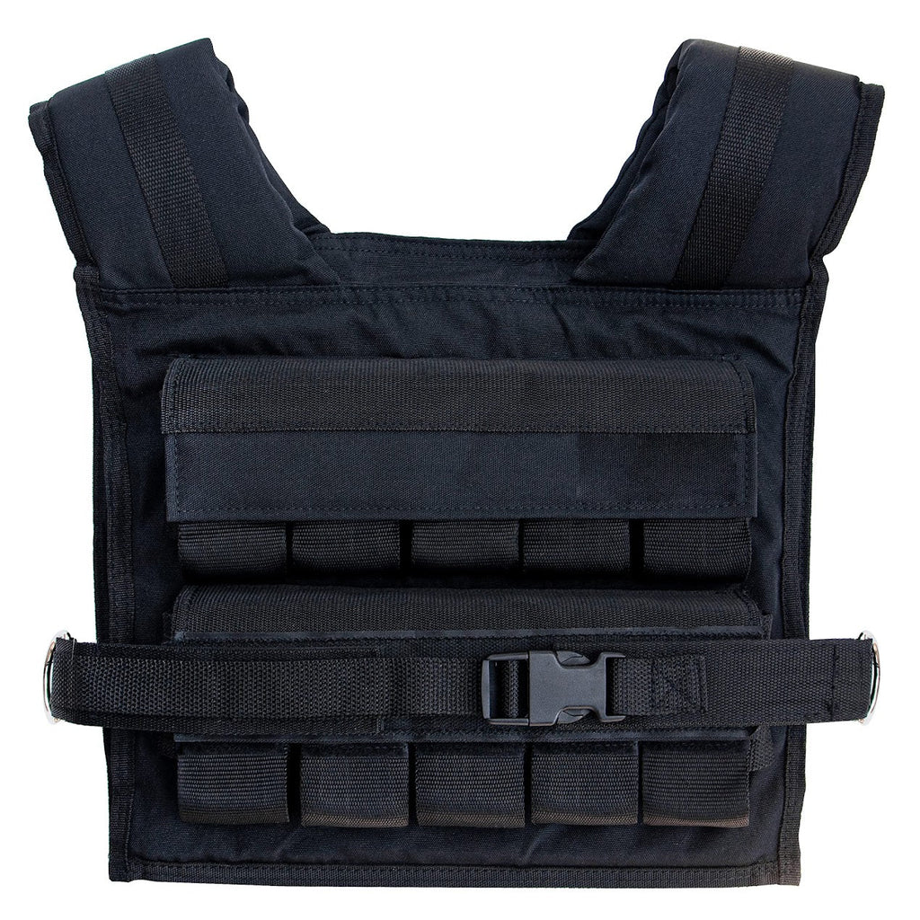 30kg Weighted Training Vest – Heavy-Duty Adjustable Vest with Removable Weights & Reflective Safety for Running, CrossFit & Home Strength Workouts