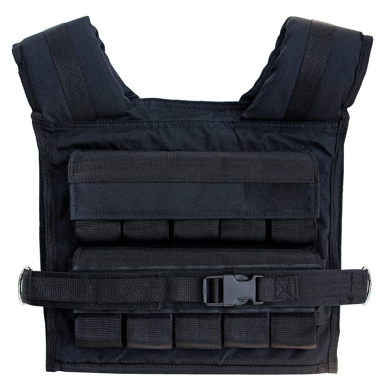 30kg Weighted Training Vest – Heavy-Duty Adjustable Vest with Removable Weights & Reflective Safety for Running, CrossFit & Home Strength Workouts