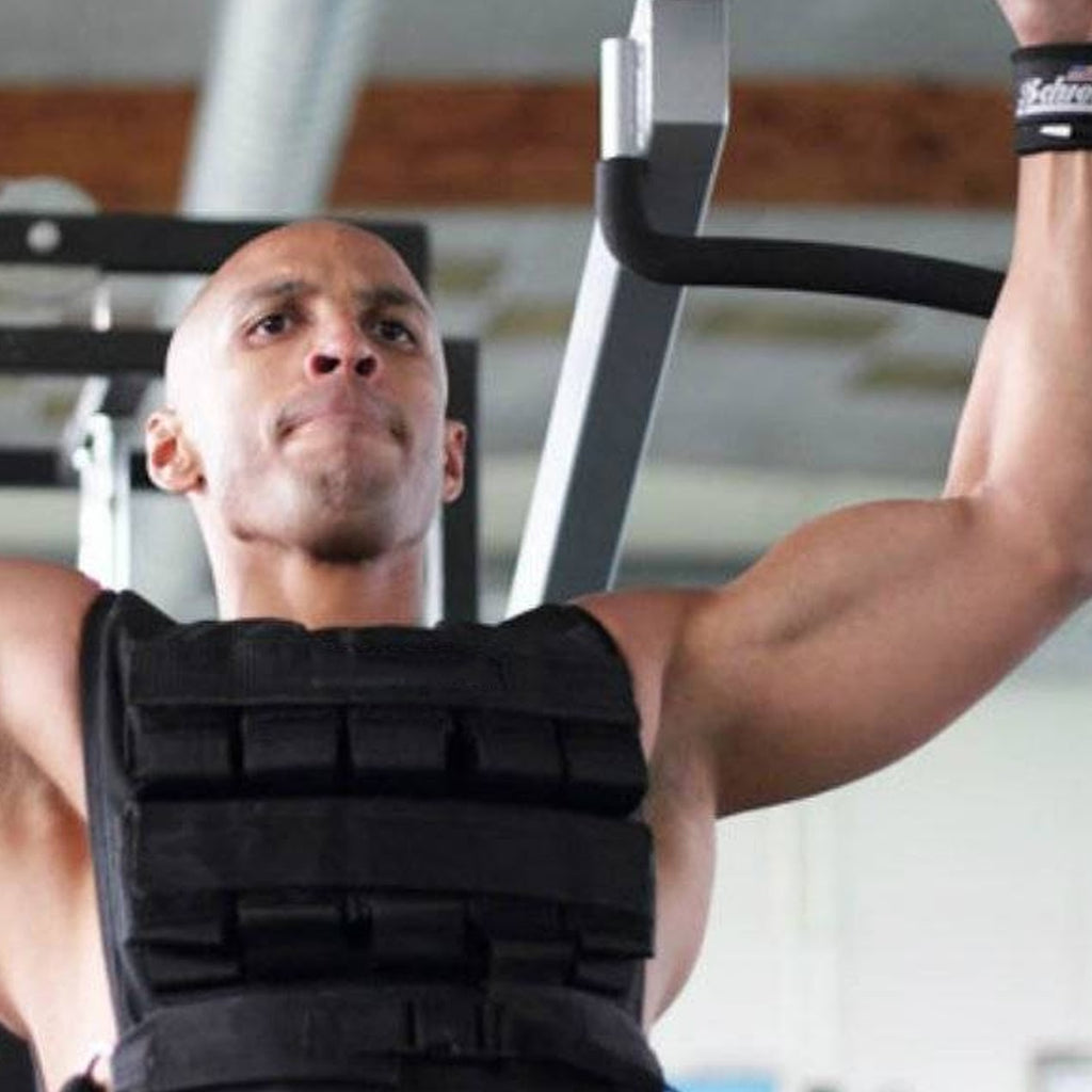 30kg Weighted Training Vest – Heavy-Duty Adjustable Vest with Removable Weights & Reflective Safety for Running, CrossFit & Home Strength Workouts